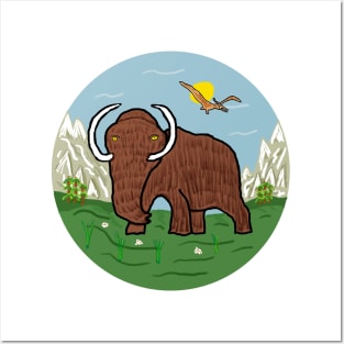 Woolly Mammoth Posters and Art